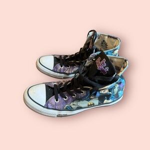 Batman and Penguin Converse High Top Shoes